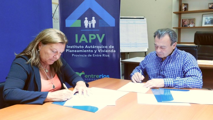 IAPV y Vialidad firmaron un convenio de colaboración y asistencia