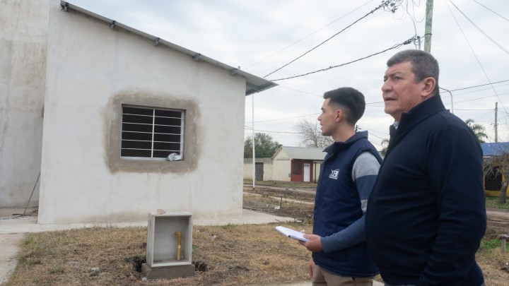 Observaron viviendas que se reactivaron en Concepción del Uruguay